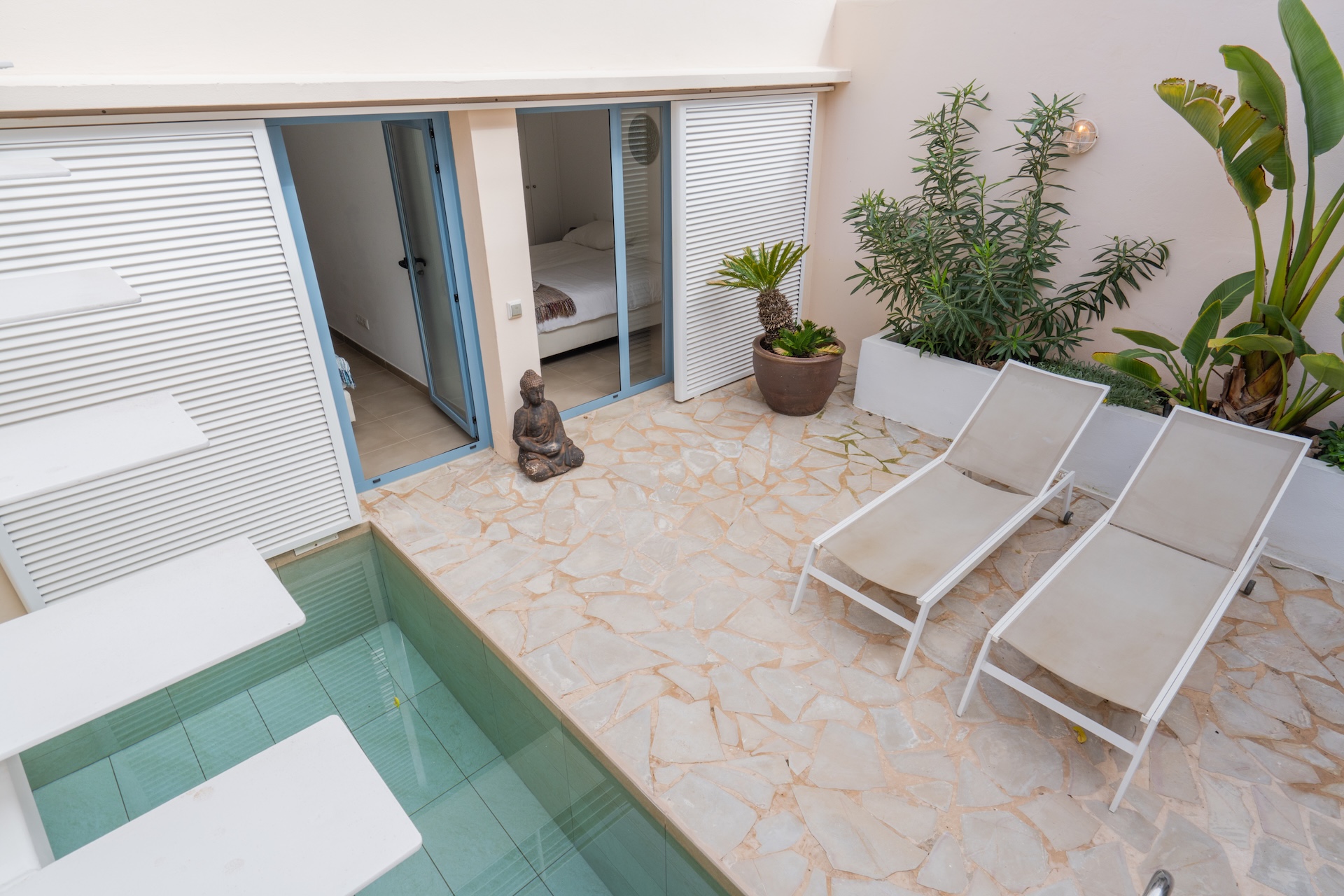 Resa Estates Ibiza sale ted koop Cala Tarida patio townhouse air photo 2.JPG
